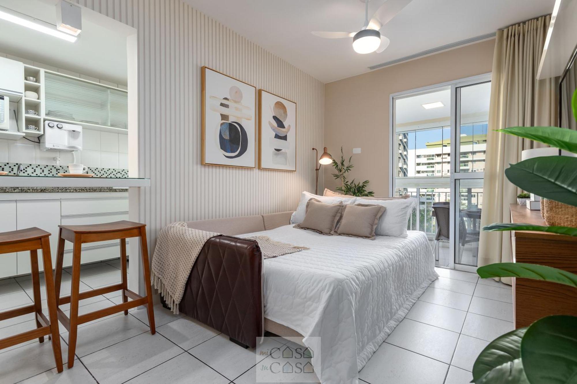 Varanda Rio: 2-Bedroom Apartment with Pool and 24/7 Security Near Riocentro Rio de Janeiro Room photo